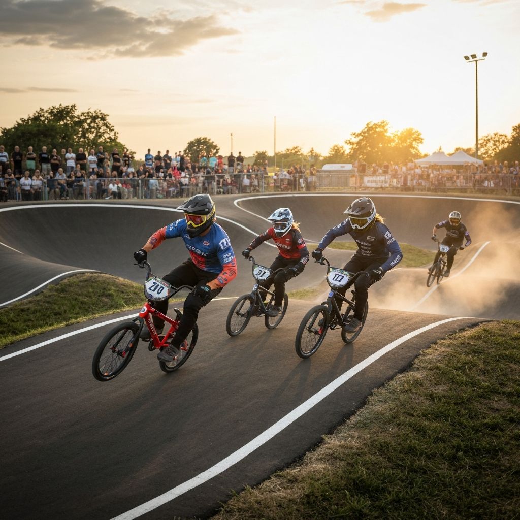 BMX cycling competition